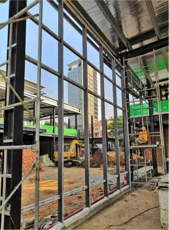 Curtain Wall construction site