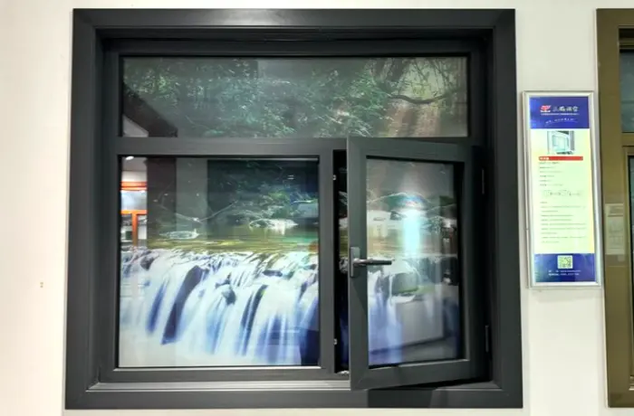 Cross-section of Thermal Break Aluminum Windows