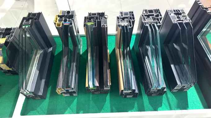 Thermal Break Aluminum Windows Sample Corner