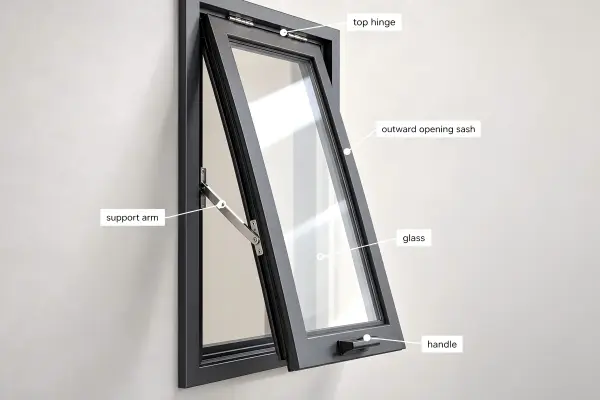 Aluminum Awning Windows
